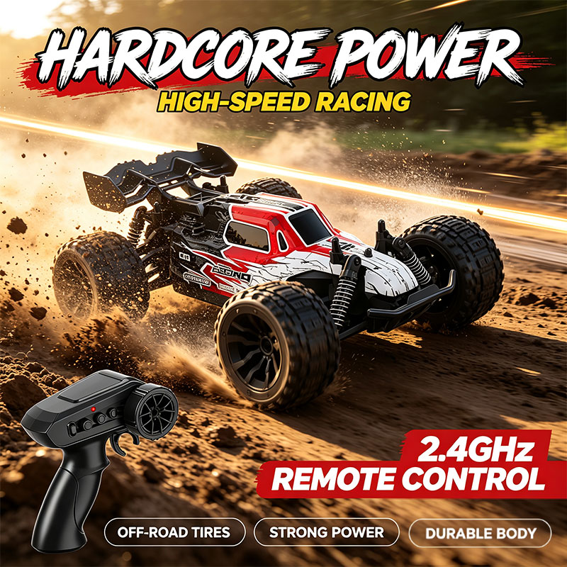 Outdoor Adventure Races - Mobil RC Kecepatan Tinggi 20KM/Jam 4WD