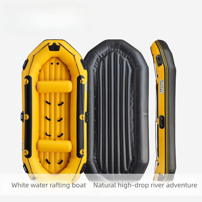 Outdoor Adventure Races - Perahu Rafting PVC Self-Drain, Perahu Tiup