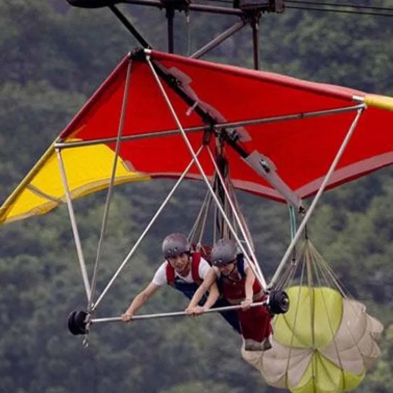 Outdoor Adventure Zipline - Wahana Petualangan Luar Ruangan: Zipline, Ayunan,