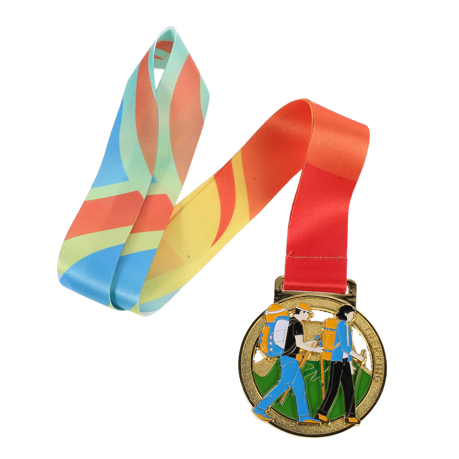 Outdoor Adventure Races - Medali Penyelesai Hiking, Medali Penghargaan Trekking