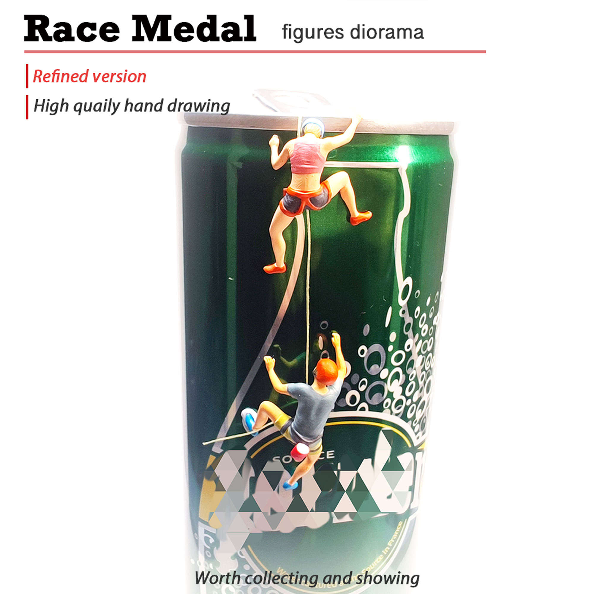 Miniatur boneka panjat tebing, - Outdoor Adventure Races ulasan dan harga