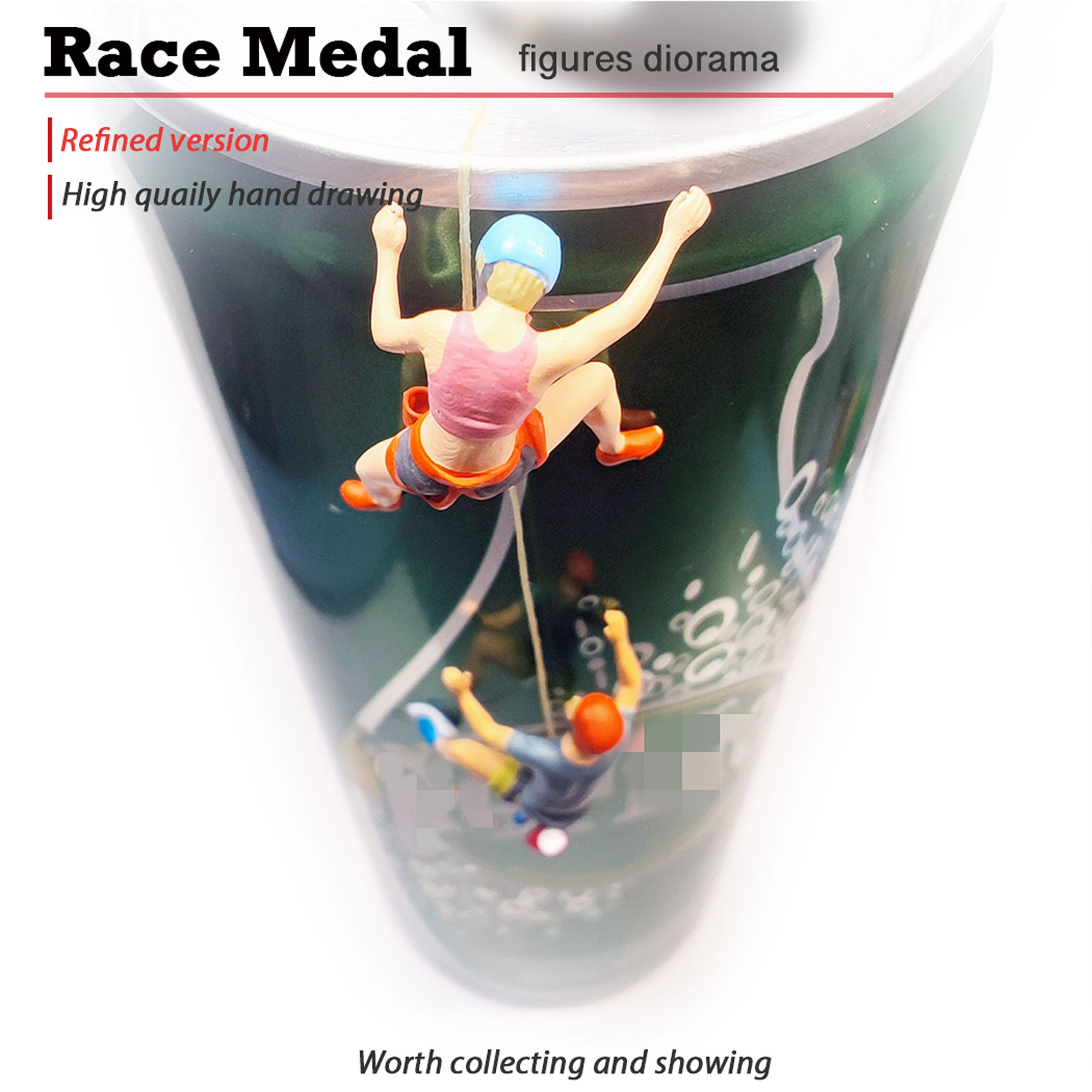 Miniatur boneka panjat tebing, - Outdoor Adventure Races ulasan dan harga
