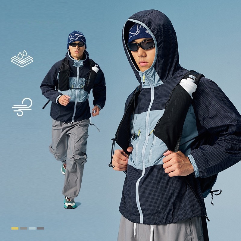 Jaket Hiking Unisex Ringan Ant - Outdoor Adventure Windbreaker ulasan dan harga