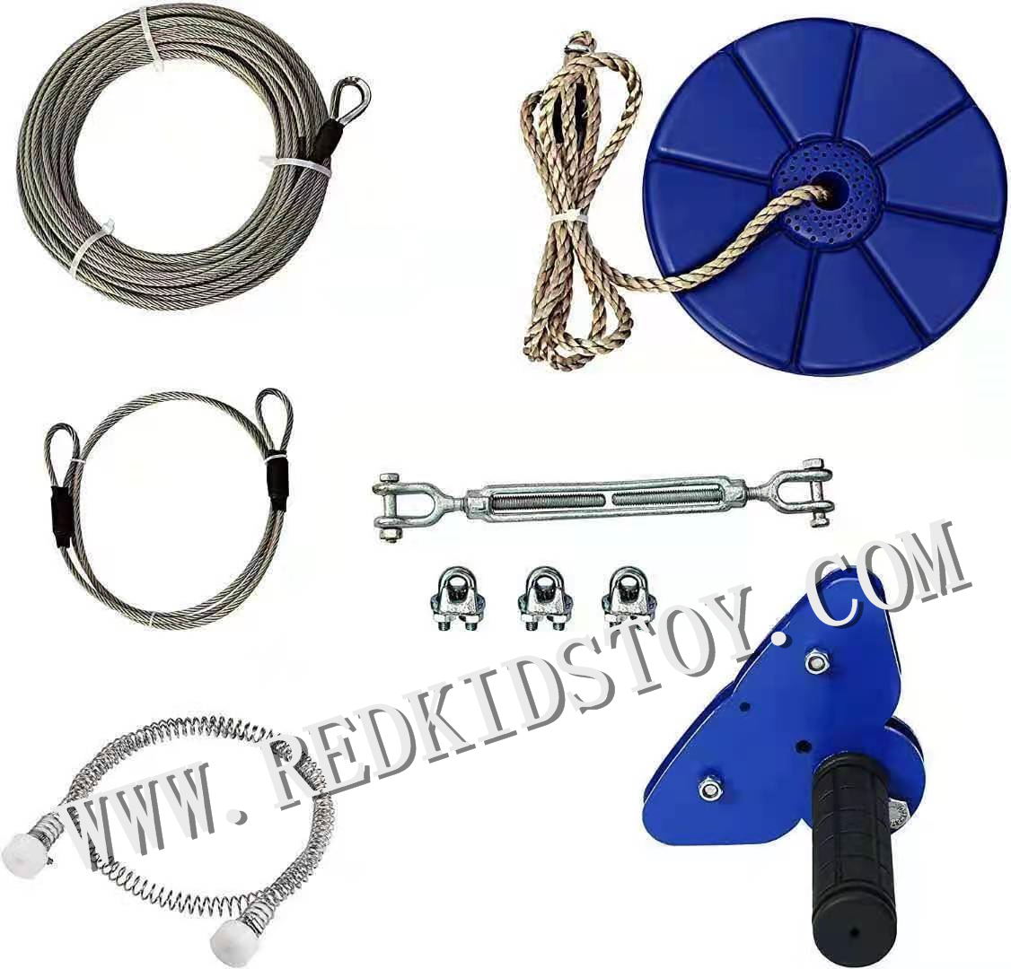 Pengiriman Gratis CTSC 95 Kaki - Outdoor Adventure Zipline ulasan dan harga