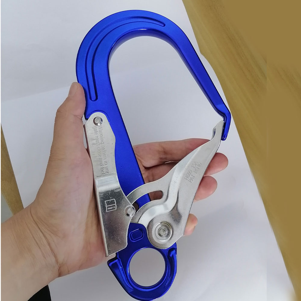 Carabiner Tugas Berat 25KN Pen - Outdoor Adventure Zipline ulasan dan harga