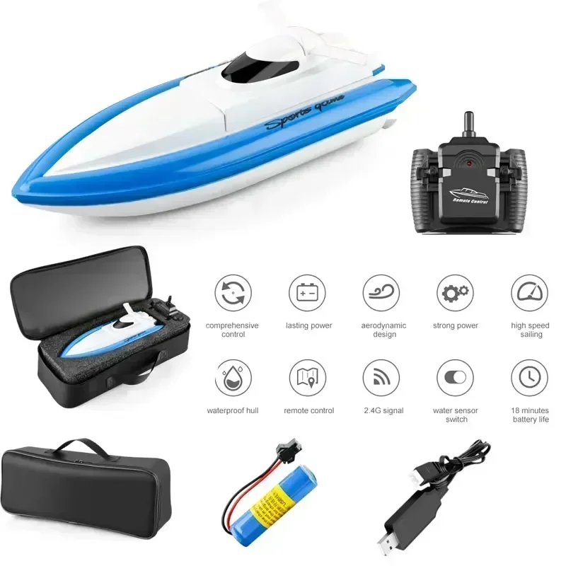 Perahu RC Kecepatan Tinggi F1, - Outdoor Adventure Races ulasan dan harga