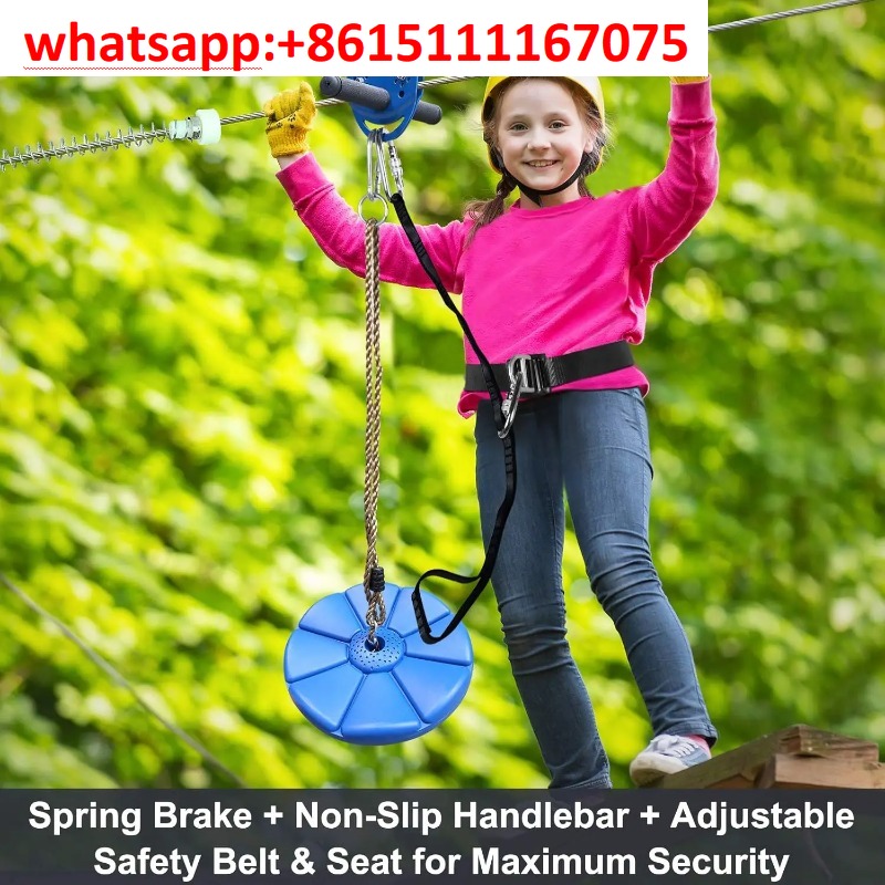 Kit Zip Line Troli Listrik 100 - Outdoor Adventure Zipline ulasan dan harga