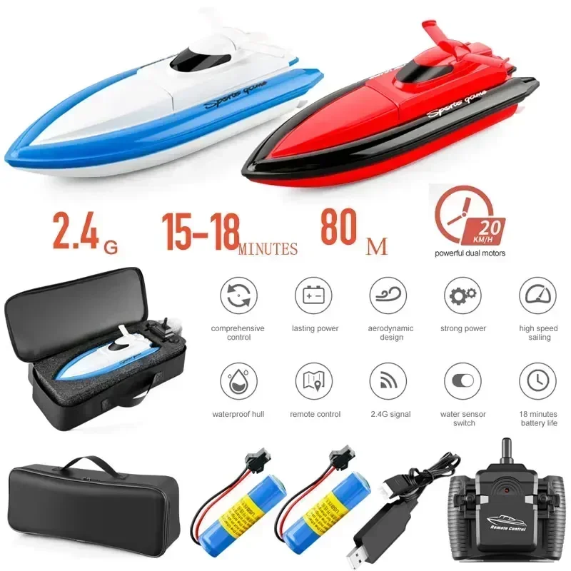 Perahu RC Kecepatan Tinggi F1, - Outdoor Adventure Races ulasan dan harga
